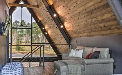 Modern Lead A-Frame w/ Hot Tub: Hike, Bike & ATV!