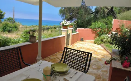 Holiday House Angelos on Agios Gordios Beach