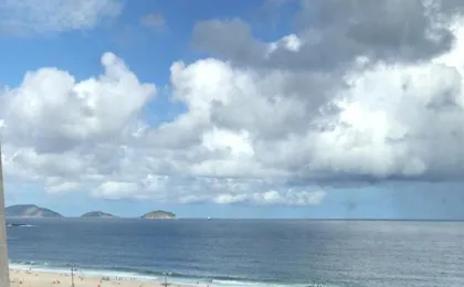 Copacabana Leme Studio - with a Beautiful Ocean View - 10th Floor - Up To 3 Guests (Adults Only)