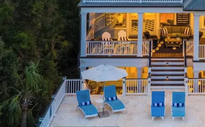 Beachside Stay With Pool, Two Decks, Rooftop Lounge & Steps to Front Beach IOP Beachhouse by Avantstay