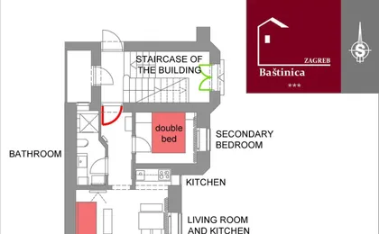 Bastinica Superior Apartment, Old Town in City Center