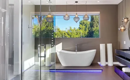 Private LA Retreat w/ Pool, Hot Tub & Fire Pit Near Melrose Ave The Martel House by Avantstay