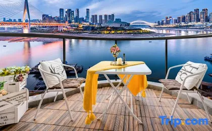Baihong Drone Show River Merge View Suite -Hongyacave