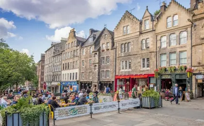West Bow just off Royal Mile