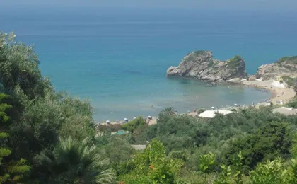 Studio Apartment Kontogialos with Sea View And Garden - Pelekas Beach, Corfu