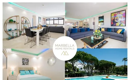 Marbella Home Rentals - Beachfront Luxury Apartment, 5br Playas Del Duque