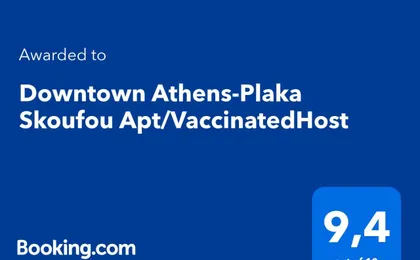 Downtown Athens-Plaka Skoufou Apt/Vaccinatedhost