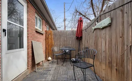 The Wash Park Getaway Private Patio