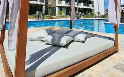 Flat Luxuoso Com Vista Para a Piscina-Muro Alto, Porto de Galinhas