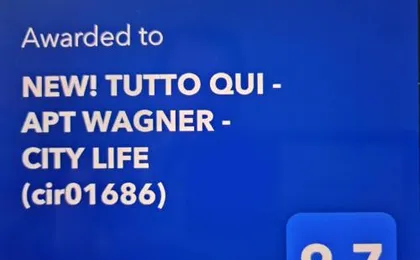 NEW! TUTTO QUI - APT WAGNER - CITY LIFE (cir01686)