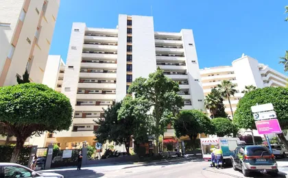 Beachfront Studio Apartment Marbella Center Neptuno Building Tenth Floor