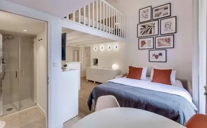 SUEDE PROMENADE Duplex apartment at 1 min from the sea 2 bathrooms