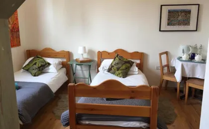 Lovely Twin Room with Terrace