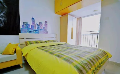 Avatar Young Lion Large Queen Bed & High Rise View