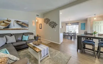Lovely Morehead City Home w/ Fire Pit & Gas Grill