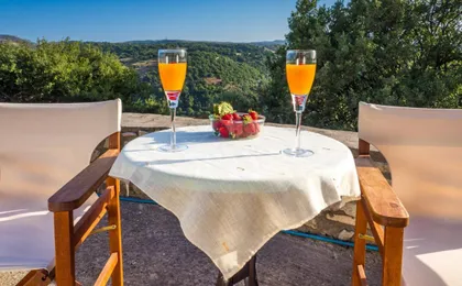 Stone Built Private Villa Limeri with Pool, Bbq & Shaded Patio
