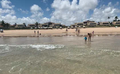 Flat Excelente Em Porto de Galinhas Palm Village Acqua Frente Para As Piscinas