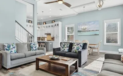 5min Walk to Dune Allen Beach Access Deck w/ Swing Charming 30A by Avantstay
