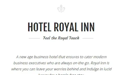 Hotel Royal Inn