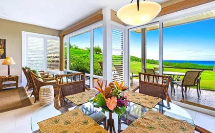 Kapalua Bay Villas 3 Free Rental Cars KBM Resorts 180 Degree Views 3 Units, 4 Bedrooms Ml-2029