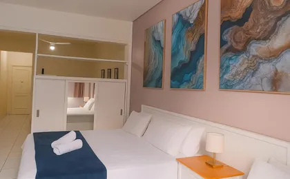 Studio Reformado Na Praia de Copacabana