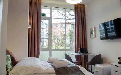 Homely Stay Studio 8 - Relaxed Self-Check-In Room in Munich