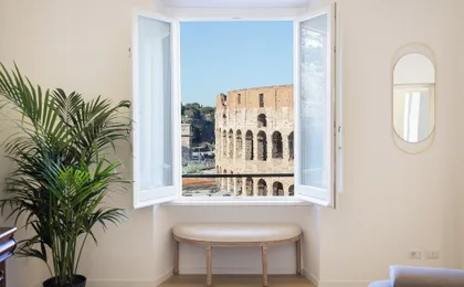 Rental in Rome View of the Colosseum Apartment