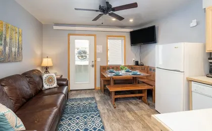 Ground Floor On River Trail, Walk To Ski 1 Bedroom Condo by RedAwning