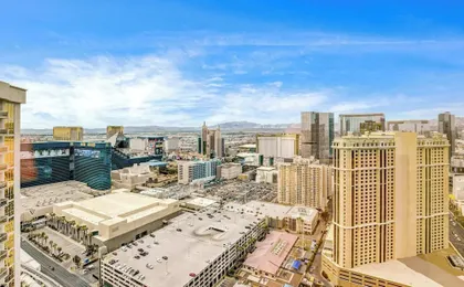Stunning 1BR Strip Views & Balcony Suite 12701