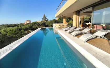 Villa Mirtylla luxury retreat. Pool Gym