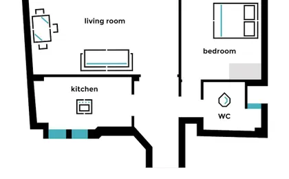 Upstreet Desirable 1bd Apt in Kolonaki