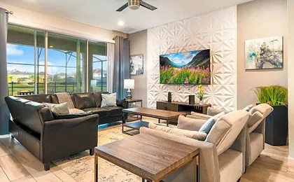 Veranda Palms Lakeview 6br Villa Pool Spa, Disney