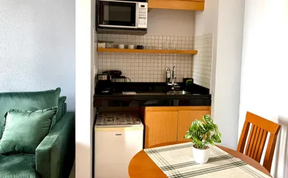 Flat Confortavel Com Recepcao 24h E Vaga de Garagem (Adults Only)