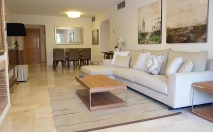 luxury modern apartment with terrace, pool and garage!