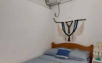 Apto 2 Quartos Com Ar a 200m Da Praia