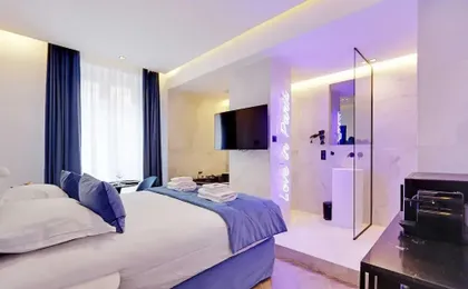 Suite With AC and Jacuzzi Beaubourg Le Marais
