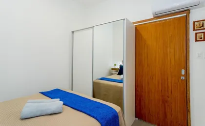 Relax Em Copacabana, Quarto E Sala, 150 Mt Da Praia, Cozinha, Maq de Lavar Roupa E Ar
