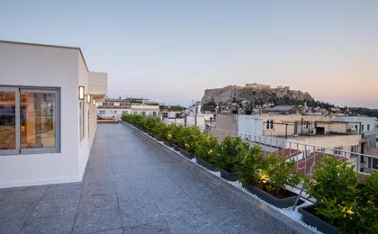 Eclectic Acropolis Rooftop Loft (Adults Only)