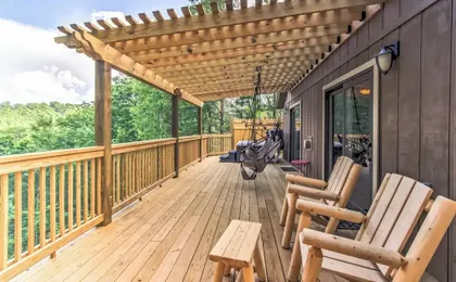 Hot Tub & Loft: Mountain-view Sevierville Cabin