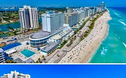 Castle Beach Resort Condo - Panoramic Large Penthouse or Deluxe 1 BR Direct Ocean View and beach access- Updated-Free parking-