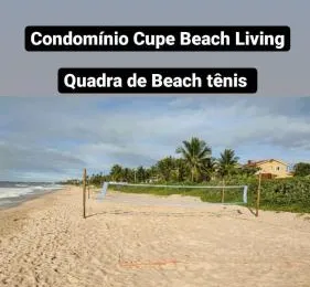 Luxuoso Flat 3 quartos, térreo, no Cupe Beach Living - beira mar de Porto de Galinhas