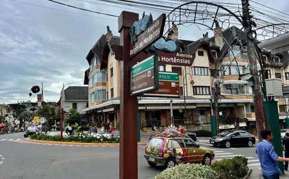 Gramado Boulevard 404 - Apto No Coracao de Gramado, 300 Metros Rua Coberta