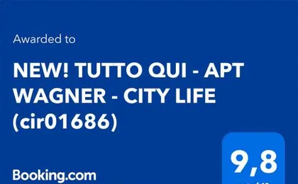 NEW! TUTTO QUI - APT WAGNER - CITY LIFE (cir01686)