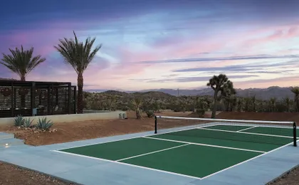 Iconic 6BR Desert Retreat w/ Pool, Pickleball & Fire Pit Joshua Tree Masion by Avantstay