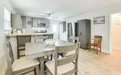 Steps to Seawall: Fenced Family Home in Galveston!