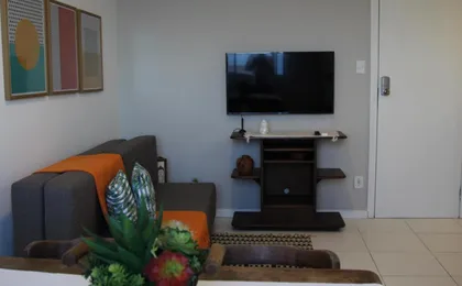 Apartamento Pe Na Areia ,Frente Mar, Perto de Tudo