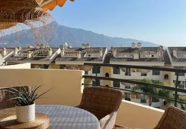 Walking distance to Puerto Banus sea view Apartment