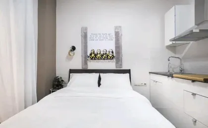A Comfortable Small Studio Nearby Acropolis 1