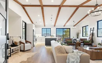 Modern Lodge Near Lake, Village, & Snow Summit Game Room, Decks, Firepit, Views