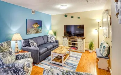 Walk to Beach: Nautical Hilton Head Resort Condo!